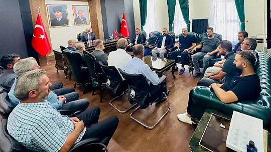 AK Parti Heyetinden Doğanşehir Kaymakamı Sungur'a Hayırlı Olsun Ziyareti