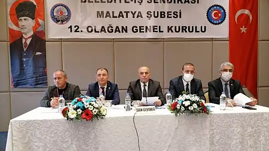 Belediye İş Sendikası Genel Kurulunda Başkan Solmazgül Güven Tazeledi