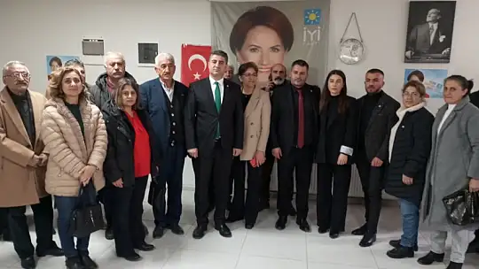 İyi Parti Doğanşehir'de Seçim Bürosunu Açtı