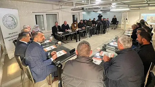 Koyun Keçi Birliği Öncülüğünde Halk Elinde Islah Projesi Toplantısı