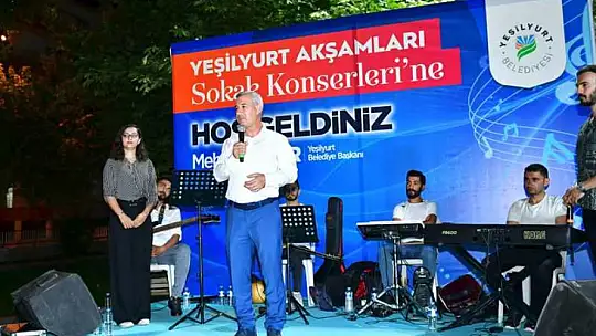 Yeşilyurt Akşamları, Sokak Konserleriyle Renkli ve Coşku Dolu Geçiyor