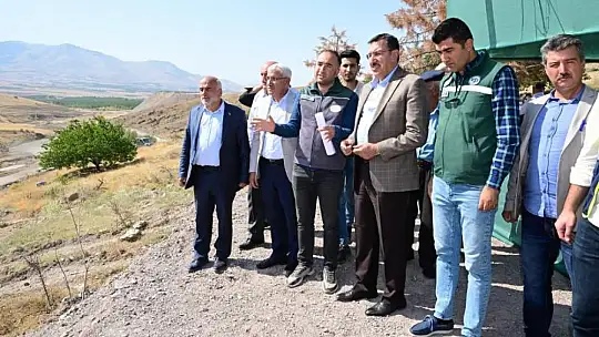 Mv. Tüfenkci Yenice Göleti İnşaat Sahasında İncelemelerde Bulundu