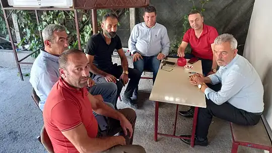 Akçadağlı İşadamı, Siyasetçi Osman Güde'ye Geçmiş Olsun Ziyareti