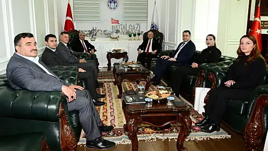 Başkan Güder, KKTC Cumhuriyet Meclisi Başkanı Töre'yi Ağırladı