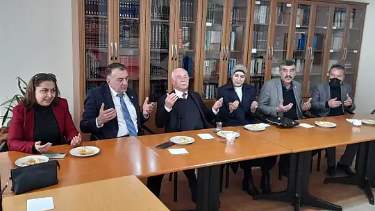 İyi Parti Malatya İl Teşkilatından Cem Vakfı Başkanı Eşref Doğan'a Ziyaret