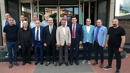 Gebze Ticaret Odası Başkanı Aslantaş'a KOMAD ve STK'lardan Ziyaret