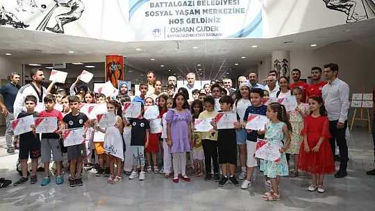 Battalgazi Belediyesi Yaz Spor Okullarındaki Öğrencilere Sürpriz Ziyaret