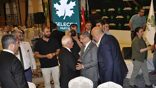 Genel Başkan Prof. Dr. Ahmet Davutoğlu Malatya'ya Geldi