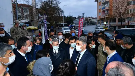 Vali Baruş ve Belediye Başkanı Çınar Yatırımları İncelediler