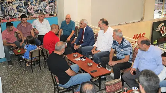 Başkan Güder, Mesaiye Esnaf Ziyaretiyle Başladı
