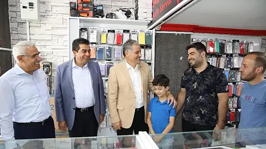 Mv. Çakır'dan Esnaf Ziyareti