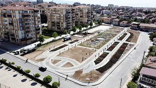 Battalgazi'deki Gül Bahçesinde Çalışmalar Sürüyor