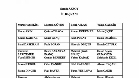Gelecek Partisinde İstifa Depremi