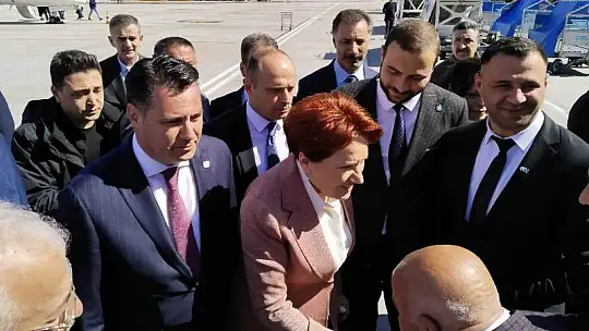 Akşener'e Malatya'da Coşkulu Karşılama