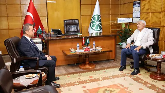 Başkan Güder'den Yeni Kurum Müdürlerine Hayırlı Olsun Ziyareti