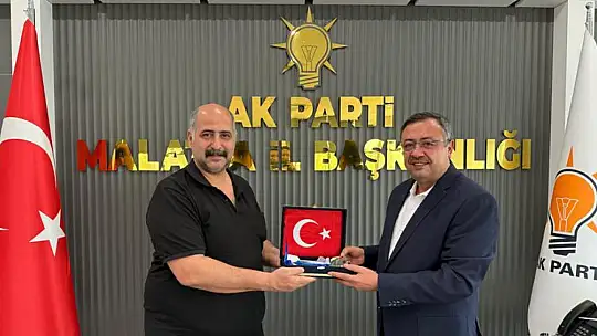 AK Parti Malatya İl Başkanı Av. Ali Bakan'a Anlamlı Ziyaret