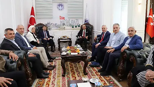 Başkan Güder'e AK Parti Heyetinden Anlamlı Ziyaret