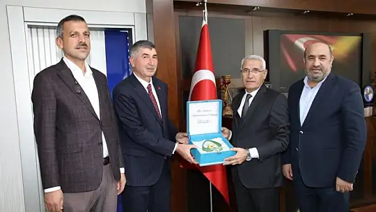 Kardeş Belediye Belören'den Başkan Güder'e Anlamlı Ziyaret