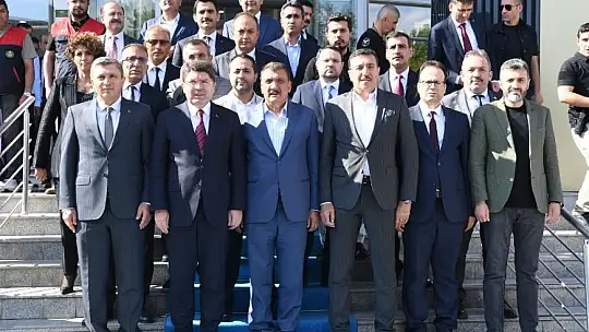 Adalet Bakanı Yılmaz Tunç'tan Başkan Gürkan'a Ziyaret