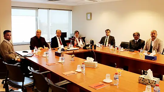 Başkan Ecz. Güzin Koçak'tan TBB TÜRAVAK Genel Başkanı Enver Han'a Ziyaret
