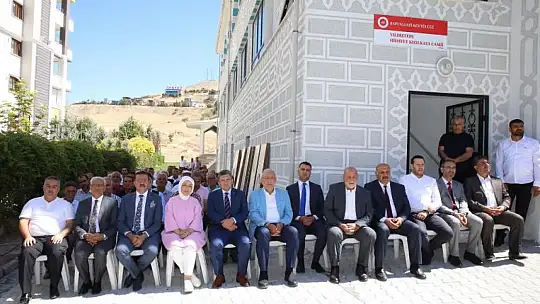 Başkan Güder'in Girişimleriyle Battalgazi'ye Kazandırılan Caminin Açılışı Yapıldı