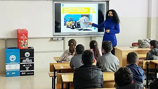 10 Bin Öğrenciye Geri Dönüşüm Eğitimi