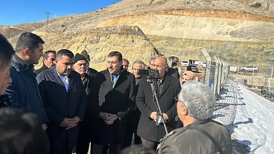 Tüfenkci Doğanşehir'de Tarımla İlgili Konuştu