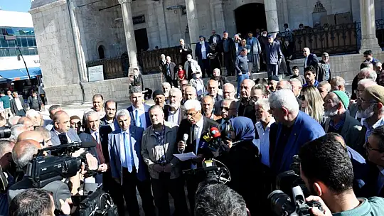 STK'lardan Yeni Cami İle İlgili Ortak Basın Açıklaması