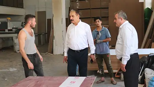 Keskin, 'Yeni Sanayi Sitesinde Öncelik Kayıtlı Olan Esnafındır'