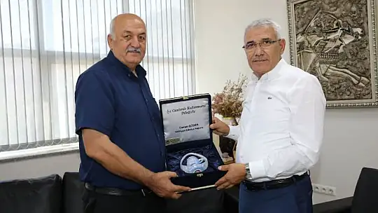 Başkan Güder'den İl Müdürü Cengiz'e Hayırlı Olsun Ziyareti