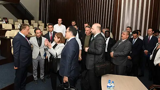 Fransa Heyetinden Başkan Gürkan'a Ziyaret