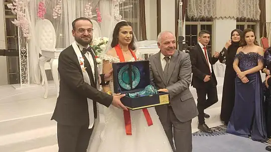 Malatyalı Öğretim Üyeleri Fatma ve Miraç Çifti Düzenlenen Törenle Evlendiler