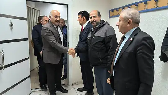 Doğanşehir Belediye Bşk. Zelyurt'tan MGC'ye Ziyaret