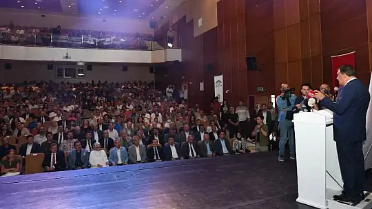 Gürkan, ' Malatya, Dünyada Devleti Kuran Şehrin Adıdır'