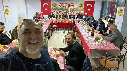 Malatyalılar Geleneksel iftar Programında Buluştu