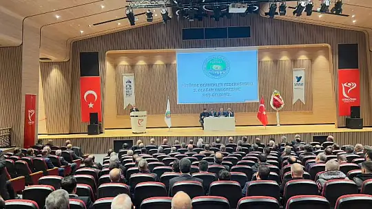 Pütürge Dernekler Federasyonu Kongresinde Osman Dursun İle Devam Kararı