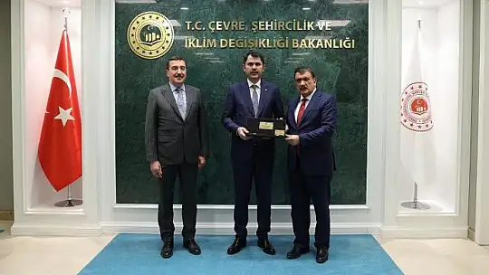 Başkan Gürkan, Ankara'da Bir Dizi Ziyaretlerde Bulundu