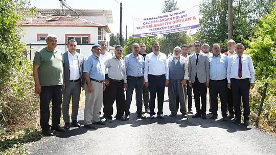 Başkan Gürkan'dan Duranlar ve Göktarla Mahallelerine Ziyaret