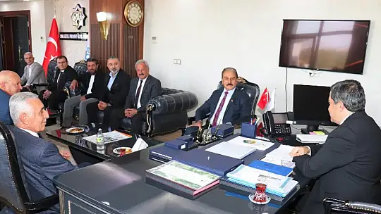 Malatya esnafından MTÜ Rektörü Bentli'ye Ziyaret