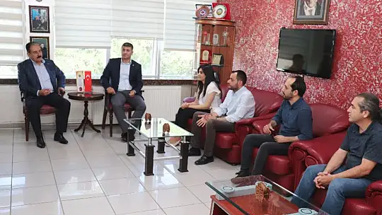 Başkan Yıldız'dan MESOB Başkanı Keskin'e Ziyaret
