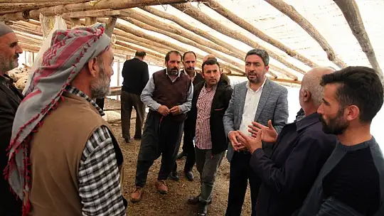 CHP İl Başkanı Kiraz'dan Mağdur Üreticiye Ziyaret