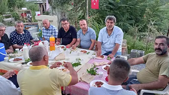Dünya Yörük Türkmen Birliği Kızık Federasyonu Bşk. Nafi Çağlar Malatya'da