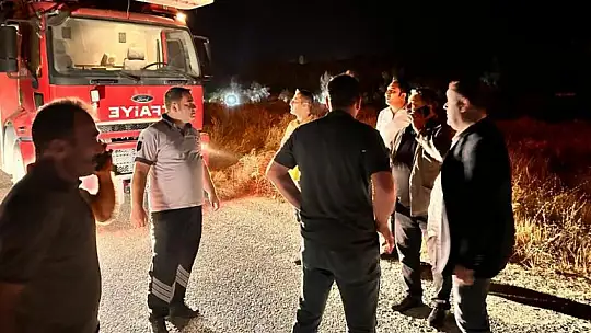 Milletvekili Fendoğlu Akçadağ'da Yangın Bölgesinde