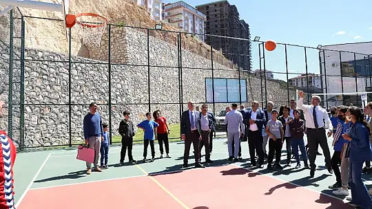 Battalgazi'deki Spor Sahaları Törenle Hizmete Açıldı