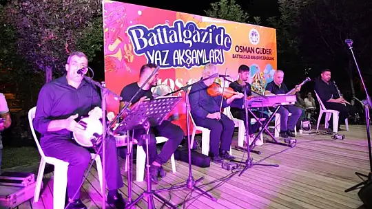 Yaz Akşamları Battalgazi Belediyesi İle Renkleniyor