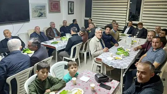 Kahramanmaraşlılar Çiğköfte Gecesinde Hasret Giderdi