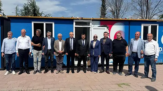 'DEVA Yolunda Malatya'dayız' Heyeti İstişarelerde Bulundu
