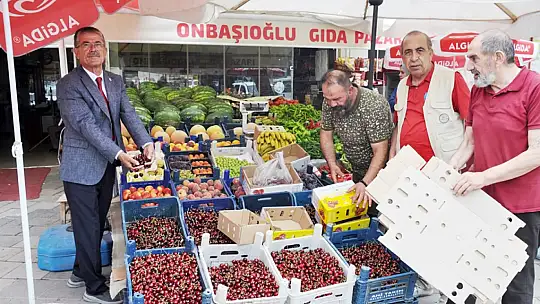 Dalbastı Kirazına Büyük Rağbet