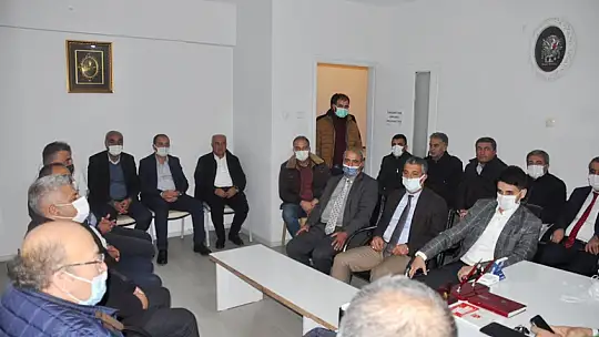 Akçadağ İlçe Protokolünden AKÇADAĞDER'e Ziyaret