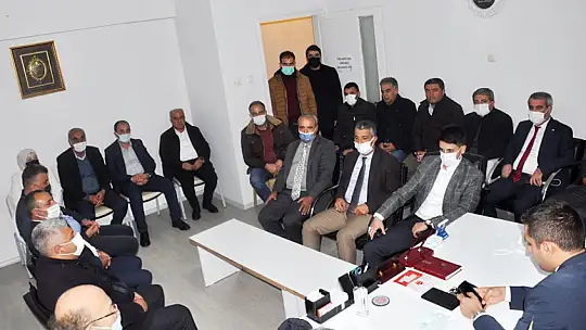 Akçadağ İlçe Protokolünden AKÇADAĞDER'e Ziyaret